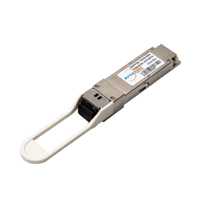 ZR4 solo 3.3V voltaje de fuente del transmisor-receptor 100G QSFP28 los 80km 1310nm