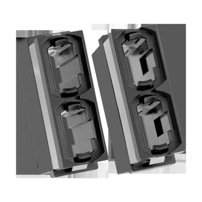 Adaptador MPO duplex/simples llave hacia arriba-clave hacia arriba o KEKY hacia arriba-clave hacia abajo