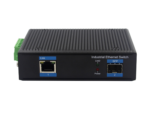 OPK-4500-1GX1GT Interruptor Ethernet industrial administrado por Din-rail (POE opcional) 1 puerto