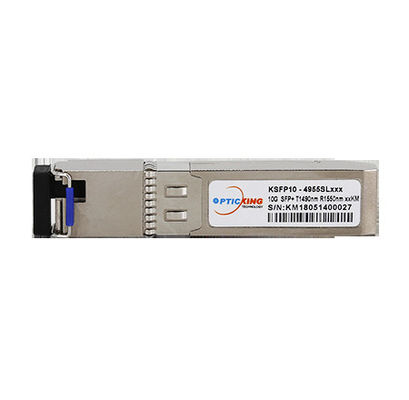 Tx1490nm/Rx1550nm Tx1550nm/Rx1490nm 10G SFP+ Bidi los 80km