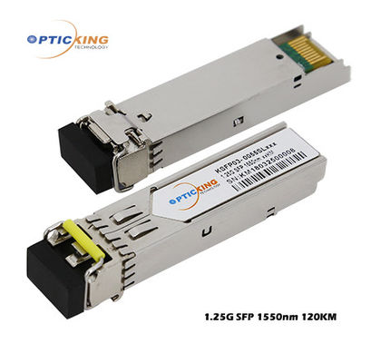 Módulo 1,25 de G SFP 1550nm el 120km SFP LC para la red del acceso